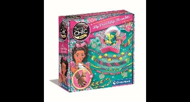 Clementoni Crazy Chic - Doos voor het maken van vriendschapsarmbandjes - Kralen en draad - Vanaf 7 jaar