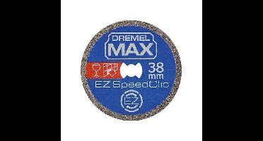 Dremel Max S545 EZ SpeedClic zeer duurzaam diamantzaagblad - ø38 mm harde materialen