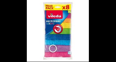 Vileda microvezeldoek kleuren 8 st.