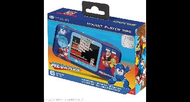 Pocket Player PRO - Megaman - Retrogaming-spel - 7 cm hoge resolutie scherm - 6 Mega Man-spellen inbegrepen
