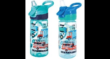 Verpakking van 2 waterflessen - NUBY - Super Quench - 540 ml - Blauw