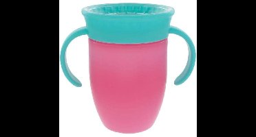 Set van 2 360° bekers met handvatten - NUBY - Meisjes