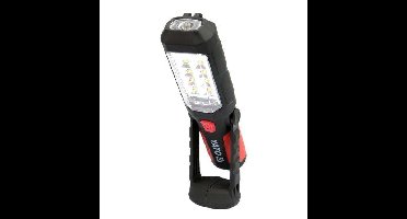 YATO LAMPA WARSZTATOWA 2in1 LED MAGNET 3xAA 280 LUM (levertijd 8 werkdagen)