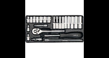 YATO ZESTAW KLUCZY 1/4" 23el... (levertijd 8 werkdagen)