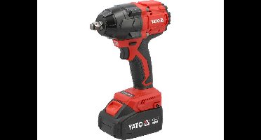 YATO KLUCZ UDAROWY BEZSZCZOTKOWY 18V 800Nm 2x4,0Ah (levertijd 8 werkdagen)