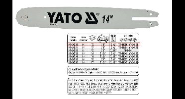 YATO PROWADNICA ŁAŃCUCHA 35cm (14") 3/8G (levertijd 8 werkdagen)