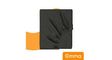 Emma Fitted Sheet Cotton 140x200 Beige