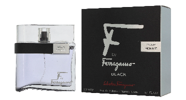 Ferragamo - S. Ferragamo F By Ferragamo Black 100 ml Eau de toilette Heren