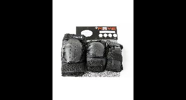 Move SR 3-Pack Beschermingsset Zwart - M