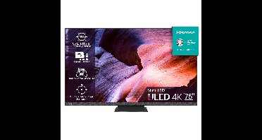 Hisense 4K ULED Mini-LED Smart TV 75U8KQ 75"