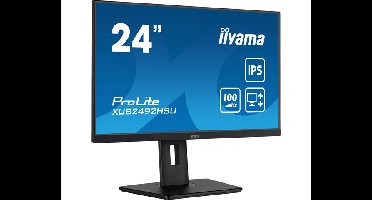 iiyama XUB2492HSU-B6 computer monitor 60,5 cm (23.8") 1920 x 1080 Pixels Full HD LED Zwart