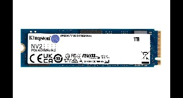 Kingston Technology 1000G NV2 M.2 2280 PCIe 4.0 NVMe SSD