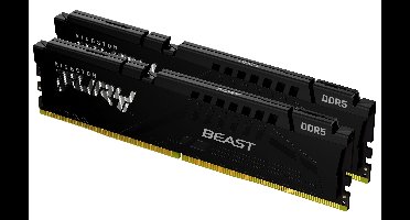 Kingston Technology FURY Beast 32GB 6000MT/s DDR5 CL36 DIMM (set van 2) Black