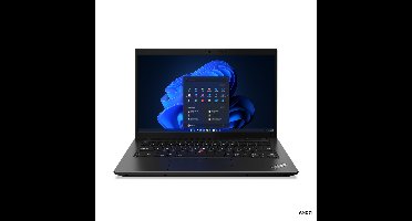 Lenovo ThinkPad L14 Laptop 35,6 cm (14") Full HD AMD Ryzen™ 5 PRO 5675U 16 GB DDR4-SDRAM 512 GB SSD Wi-Fi 6E (802.11ax) Windows 11 Pro Zwart