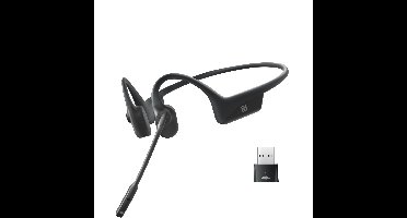 SHOKZ OpenComm UC - Black Headset Draadloos oorhaak Kantoor/callcenter Bluetooth Zwart