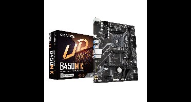 Gigabyte B450M K (rev. 1.0) AMD B450 Socket AM4 micro ATX