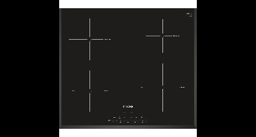 Bosch Serie 6 PIE651FC1E kookplaat Zwart Ingebouwd Inductiekookplaat zones 4 zone(s)
