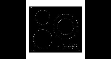 Inductiekookplaat Sauter SPI6361B 60 cm 7200 W