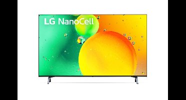 LG 43NANO756QC 109,2 cm (43") 4K Ultra HD Smart TV Wifi Blauw