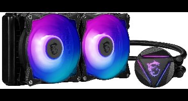 MSI MAG-CRLQD-240R2 koelsysteem voor computers Computer behuizing Koeler Zwart