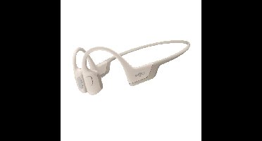 SHOKZ OpenRun Pro Headset Draadloos Neckband Oproepen/muziek Bluetooth Beige