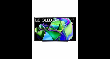 LG OLED evo OLED83C34LA 2,11 m (83") 4K Ultra HD Smart TV Wifi Zwart