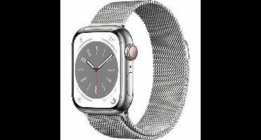 Smartwatch Apple Series 8 4G Zilverkleurig WatchOS 9