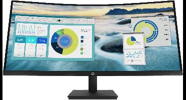 HP P34hc G4 WQHD USB-C Curved monitor