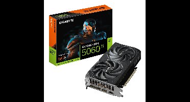 GIGABYTE GeForce RTX 5060 Ti WINDFORCE MAX OC 16G NVIDIA 16 GB GDDR7