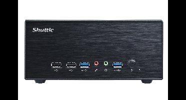 Shuttle XPС slim PC XH510G2 Zwart Intel H510 LGA 1200 (Socket H5)