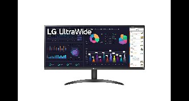 LG 34WQ500-B computer monitor 86,4 cm (34") 2560 x 1080 Pixels UltraWide Full HD LED Zwart
