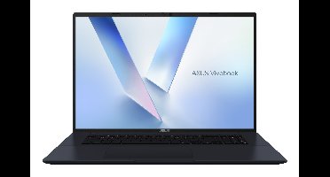 ASUS Vivobook 18 M1807HA-S8026W AMD Ryzen™ 7 260 Laptop 46,7 cm (18.4") WUXGA 16 GB DDR5-SDRAM 512 GB SSD Wi-Fi 6 (802.11ax) Windows 11 Home Belgisch Blauw