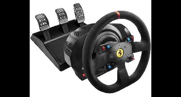 Thrustmaster Thrustmaster T300 Ferrari Integral Racestuur Alcantara Edition met Servo Base en pedalen
