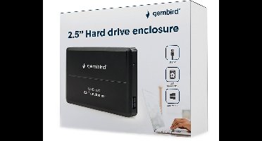 Gembird 2,5"Inch HDD / SSD Enclosure USB 3.0
