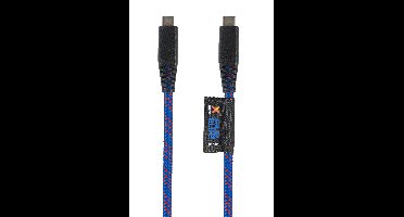 Solid Blue USB-C Kabel - 1 Meter