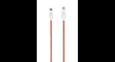 Original USB-C auf Lightning Kabel - 2.5 Meter - Rot/Weiß