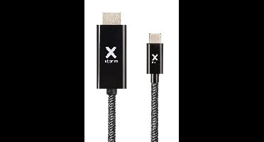 CX2111 - Original USB-C auf HDMI 60Hz Kabel - 1 Meter - Schwarz
