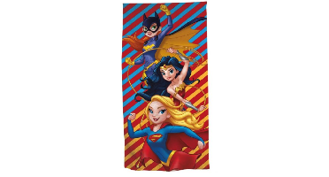 DC Super hero girls strandlaken 70 x 140 cm