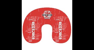 Bakugan nekkussen 43x35cm Rood