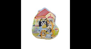 Bluey sierkussen familie 40 cm