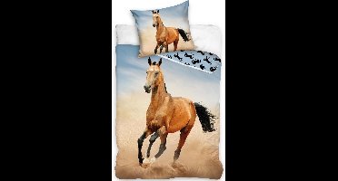 DREAMEE Dekbedovertrek - Desert Horse - 140x200 cm