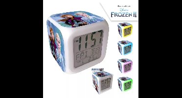 Disney Frozen wekker klok 8 x 8 cm