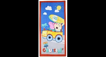Peppa Pig strandlaken cruising 70 x 140 cm