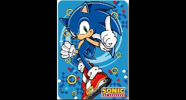 Sonic Gold Ring Fleece deken 100 x 140 cm