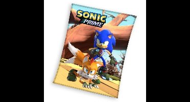 Sonic Prime fleece plaid - 130 x 170 cm