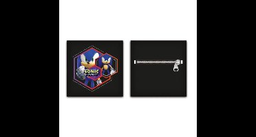 Sonic sierkussen zwart - 35X 35 cm