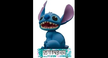 Stitch digitale wekkerlamp 24 x 13 cm