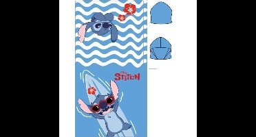 Stitch poncho zee 55 x 110 cm - polyester