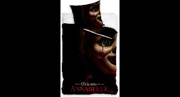 The Conjuring Dekbedovertrek Annabel 140 X 200 cm - 70 x 90 cm - Zwart