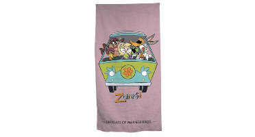 Warner Bros strandlaken 70 x 140 cm katoen